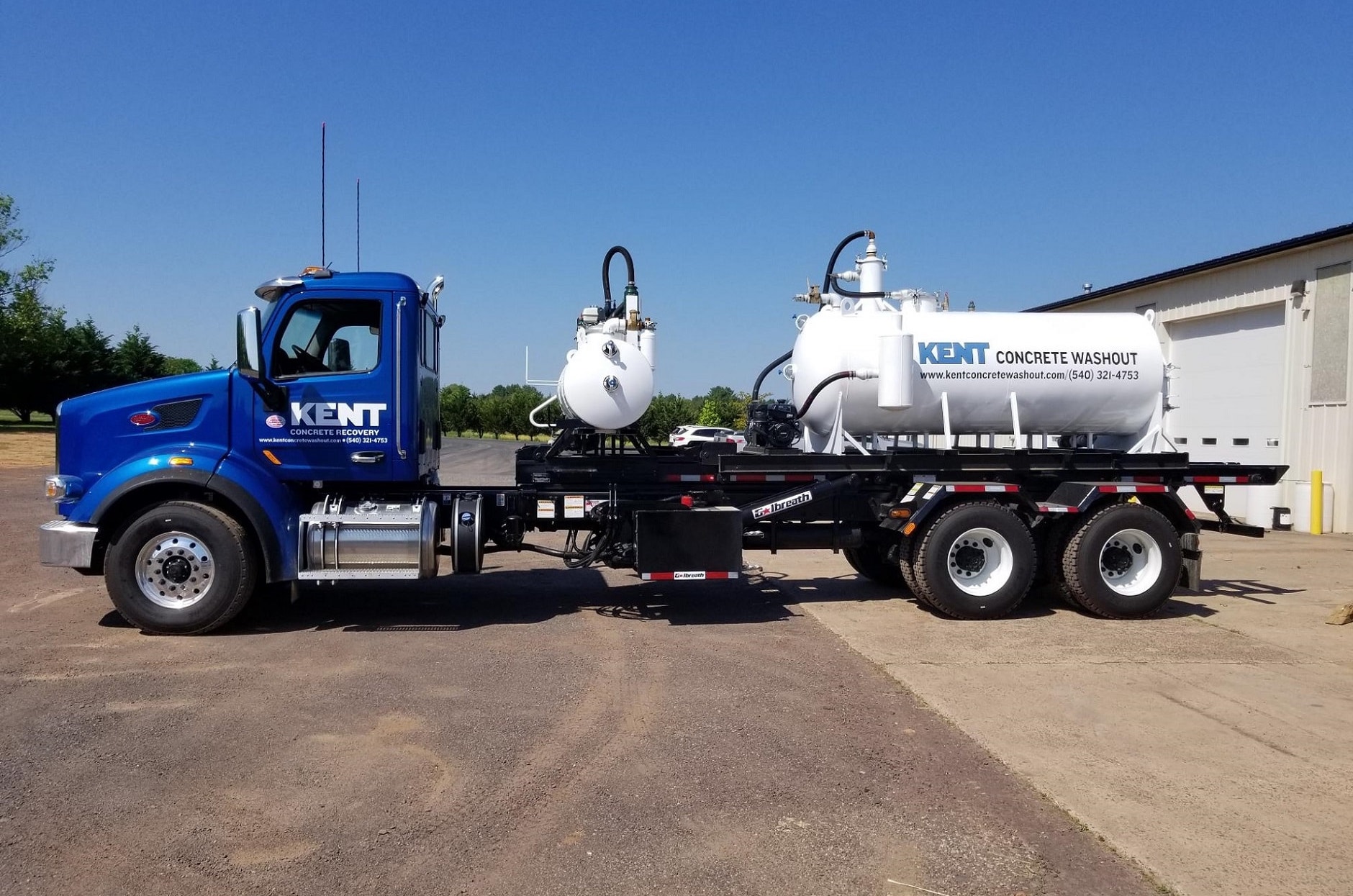 Kent Concrete Recovery fleet
